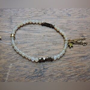 NWT Chavez for Charity Elegant Beaded charm Bracelet